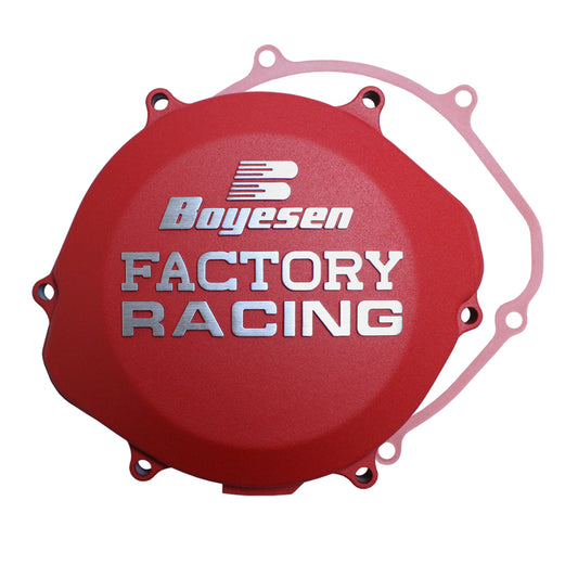 Boyesen Factory Koppelingsdeksel Rood Honda CRF 250R 2018-2024 & CRF 250RX 2018-2024