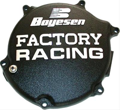 Boyesen Factory Koppelingsdeksel Clutch Cover Kawasaki KX 125 03-07 Zwart-black