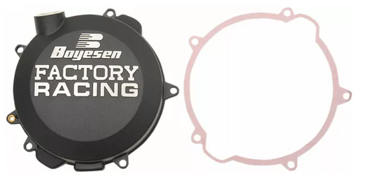 Boyesen Factory Koppelingsdeksel Zwart KTM 125/150 SX 16-22, XC-W 17-, Husqvarna TC 125 16-22, TX 17- & Gas Gas MC 125 21-23