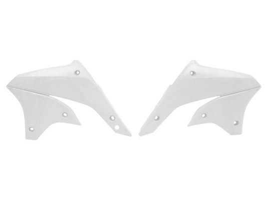 Racetech radiator kappen Wit Kawasaki KLX 450R 08-16