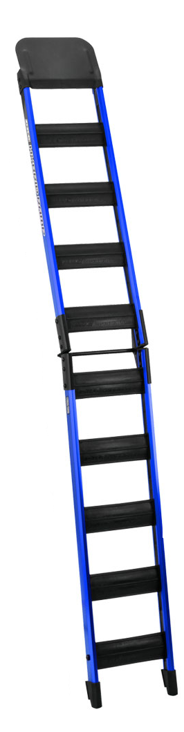 DRC Hybrid Blue/Black folding ramp 180cm long, 20cm wide (can carry 190kg)