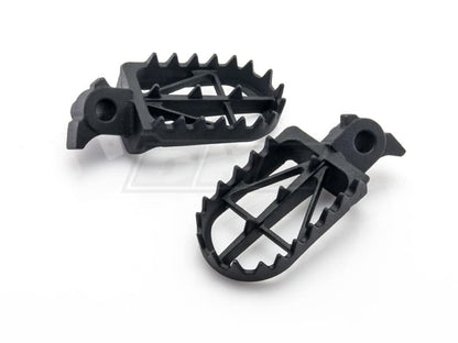 DRC Wide 50mm voetsteunen Yamaha YZ 65/85 98- & YZ 125/250 99- & YZ/WRF 250/450 01- ( stnd hoogte voor YZF 250 2015-2024 / YZF 450 2016-2022 ) - MxProStoreParts