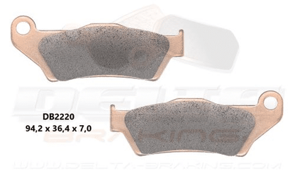 Delta Braking Sintered Front brake pads DB2220 type D