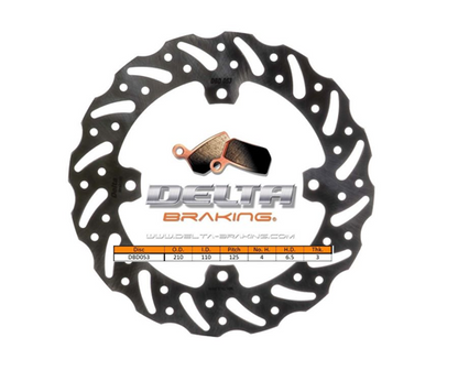 Delta Braking achter remschijf ( 210mm ) Type G KTM SX 85 2011-2020 &amp; Husqvarna TC 85 2014-2020