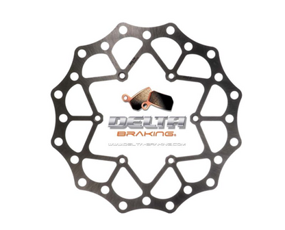 Delta Braking voor remschijf ( 270mm ) Type G Yamaha YZ 250F 2016- &amp; YZ 450F 2016- &amp; YZ 125/250 2017- &amp; Fantic XX/F 2022-