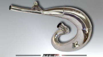 DEP exhaust bend Gas Gas EC 250/300 1998-2007 Armored Nickel Finish MX