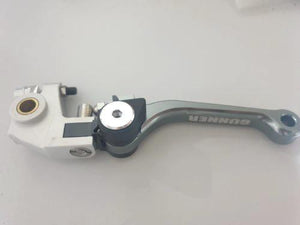 Gunner Palanca de freno plegable Gris para Honda CRF 250R/450R/250X/450X 07-20