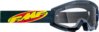 FMF Powerbomb crossbril Zwart met heldere lens