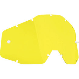 FMF Anti Fog Lens Geel voor FMF Powerbomb / Powercore crossbrillen