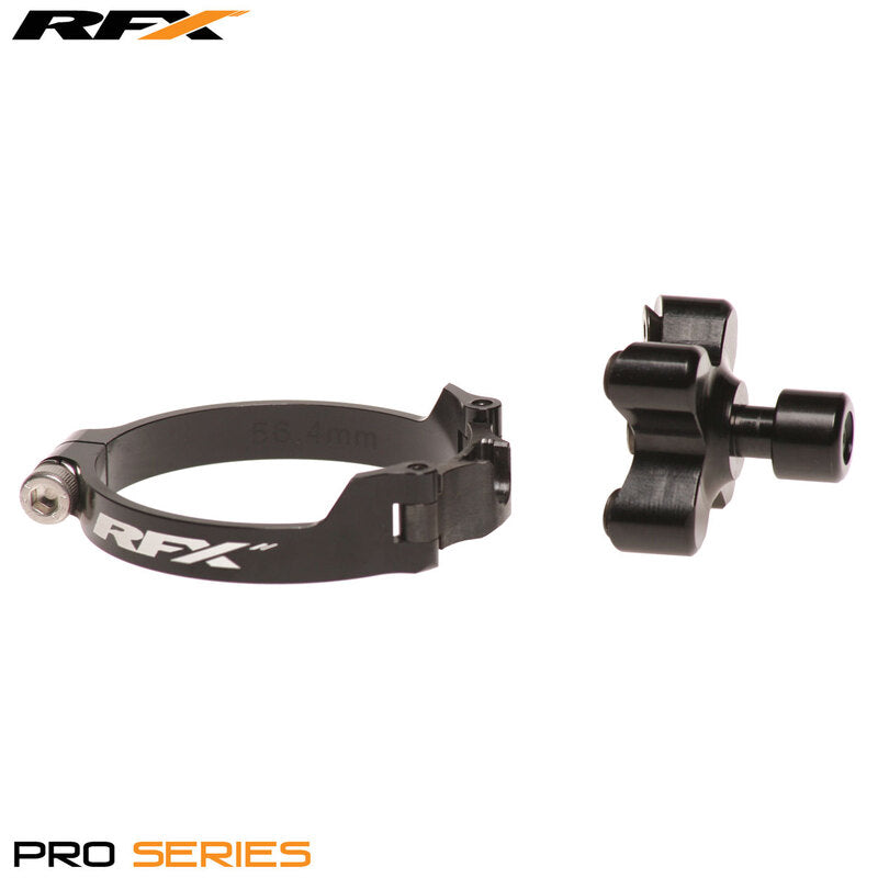 RFX starthulp zwart 56,4mm Honda CRF 250R 04- & CRF 450R 04- & CRF 250RX 19- & CRF 450RX 17- & Kawasaki KX 250F 06- & KX 450F 06- & Suzuki RM 125/250 02- & RM-Z 250 07- & RM-Z 450 07-