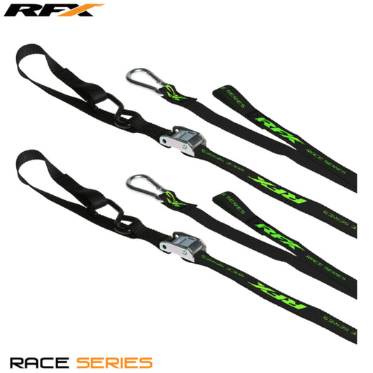 RFX spanbanden zwart / Hi-Viz LE met extra lus