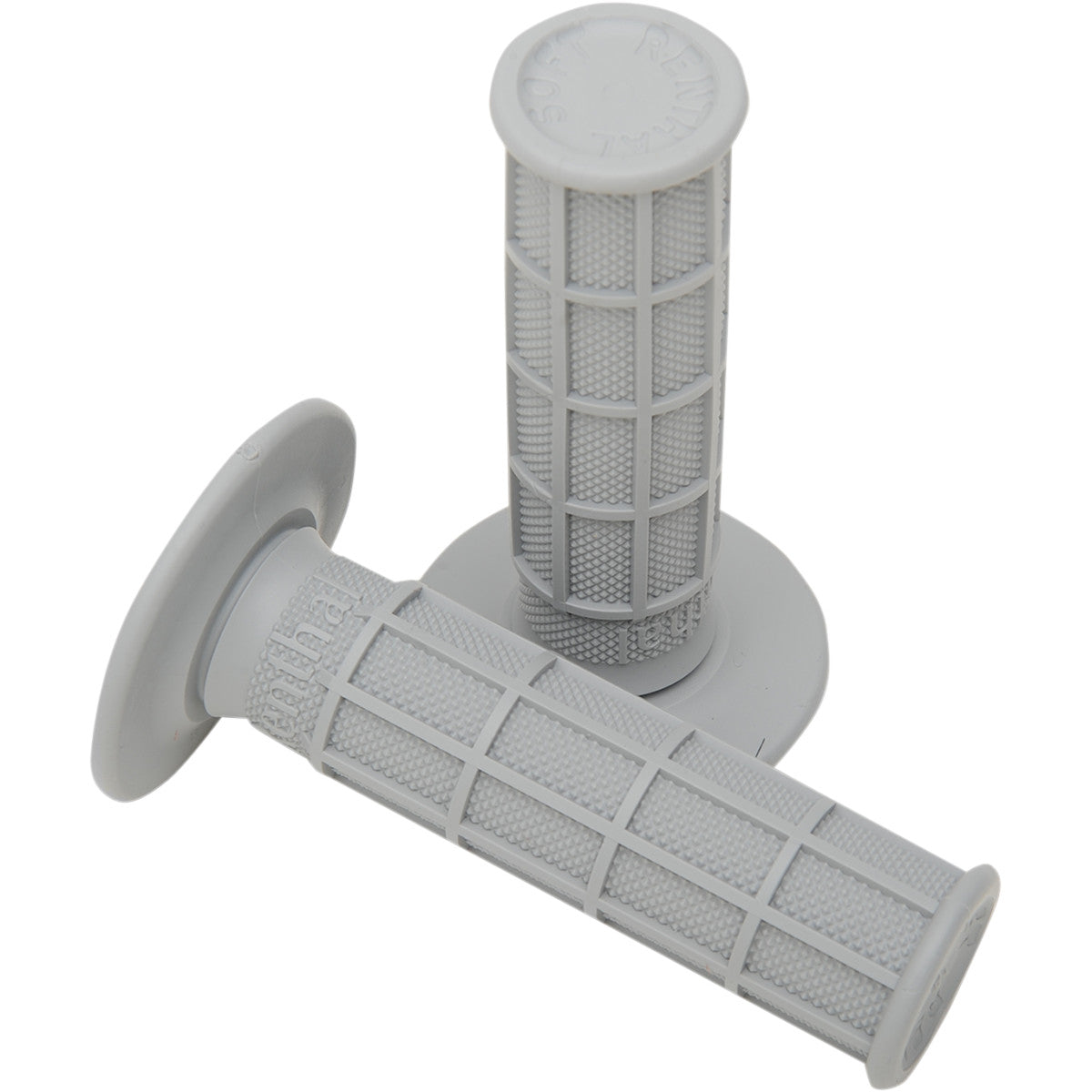 Renthal handvaten Full Waffle Soft grijs G092