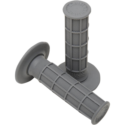 Renthal handvaten Full Waffle Medium grijs G093