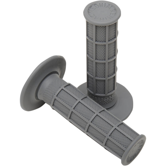 Renthal handvaten Full Waffle Medium grijs G093