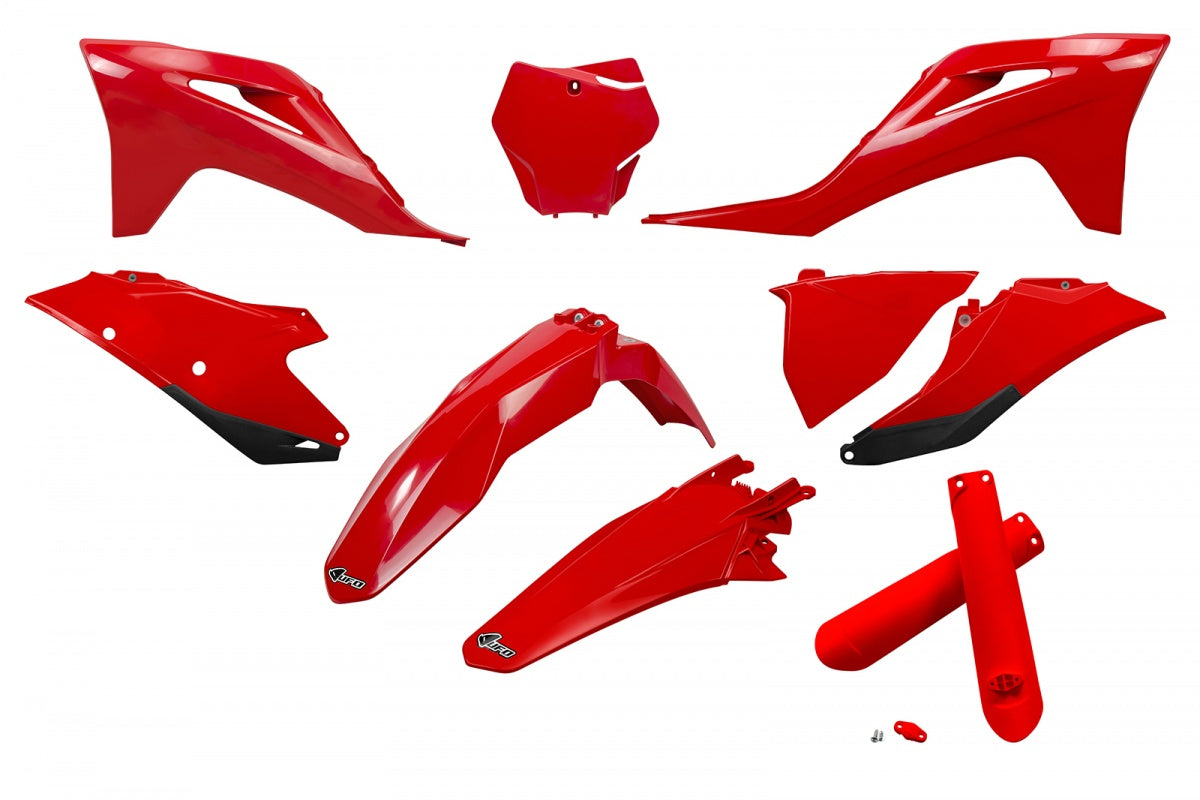 UFO plastic kit Rood Gas Gas MC 125 2021-2023 &amp; MC 250F/450F 2021-2023 &amp; MC 250 2022-2023 &amp; MC 350F 2022-2023 ( full kit )