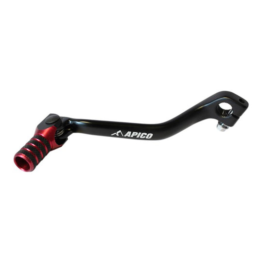 Apico Elite schakelpook zwart / rood Honda CR 250R 87-03 & CR 500R 84-01