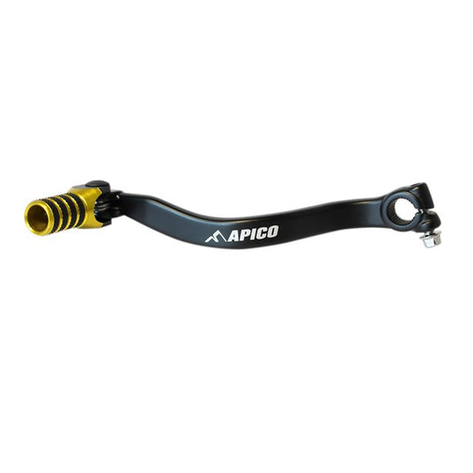 Apico Elite schakelpook zwart / geel Suzuki RM 80 89-01 & RM 85 02-