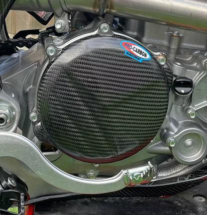 Pro Carbon blok koppelingsdeksel beschermer Honda CRF 250R 2018-2023