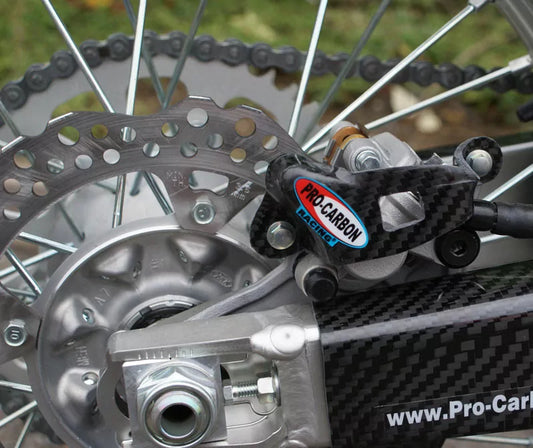 Pro Carbon achter remklauw beschermer Honda CR/CRF 125/250/450 2002-2023