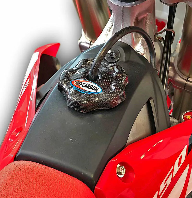 Pro Carbon tankdop cover Honda CRF 450R 2017-2020 & CRF 250R 2018-2021