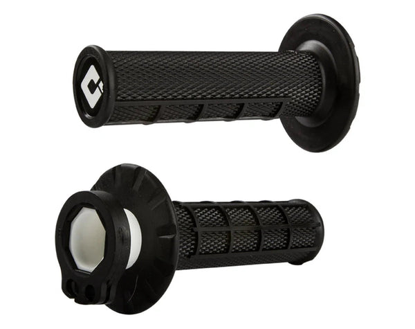 ODI Half - Waffle MX Lock - On Grip Set Black - MxProStoreParts