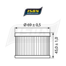 Ison olie filter HF111