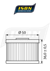 Ison olie filter HF112