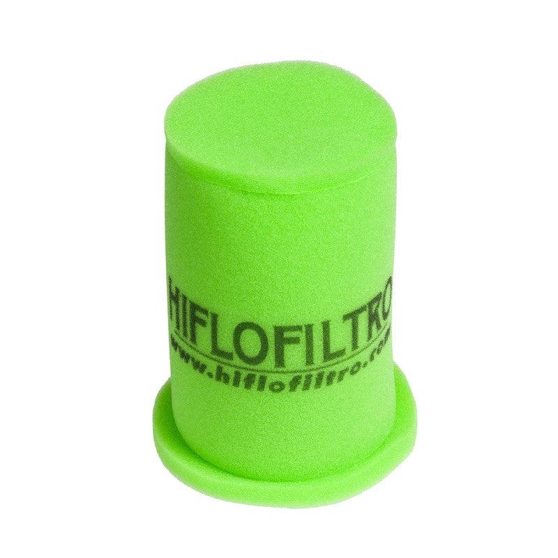 HiFlo HFA3105 air filter in neon green foam element