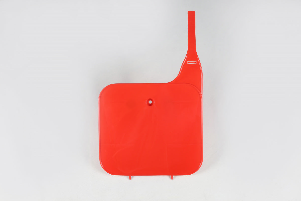 UFO voornummerplaat Rood Honda CR 125R/250R/500R 85-94