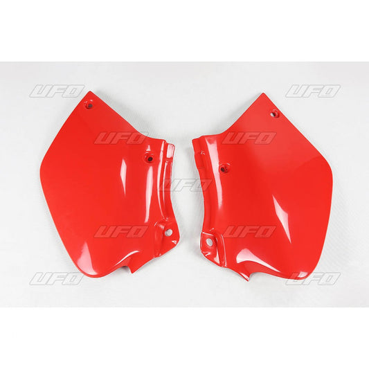 UFO zijnummerborden Rood Honda XR 250/400 96-04