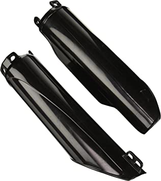 UFO voorvork beschermers Zwart Honda CR 125/250 91-07 &amp; CR 500R 90-01 &amp; CRF 250R 04-18 &amp; CRF 450R 02-18 &amp; CRF 250X/450X 06-16