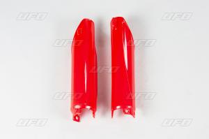 UFO voorvork beschermers Rood 067 Honda CR 125/250 91-07 & CR 500R 90-01 & CRF 250R 04-18 & CRF 450R 02-18 & CRF 250X/450X 06-16