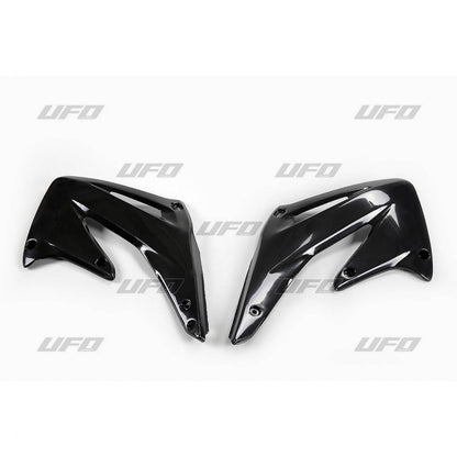 UFO radiator kappen zwart Honda CRF 450R 02-04