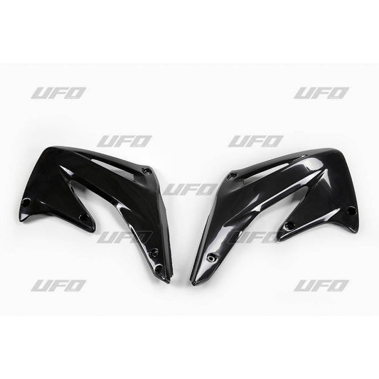 UFO radiator kappen zwart Honda CRF 450R 02-04