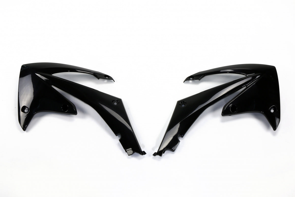 UFO radiator kappen Zwart Honda CRF 250R 2010-2013 & CRF 450R 2009-2012