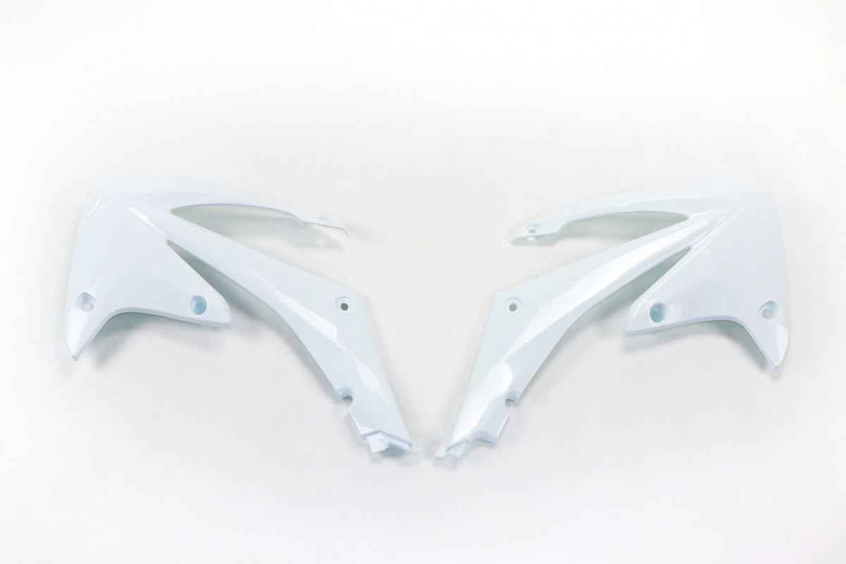 UFO radiator kappen Wit Honda CRF 250R 2010-2013 & CRF 450R 2009-2012