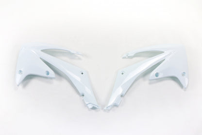 UFO radiator kappen Wit Honda CRF 250R 2010-2013 & CRF 450R 2009-2012