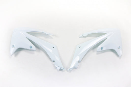 UFO radiator kappen Wit Honda CRF 250R 2010-2013 & CRF 450R 2009-2012