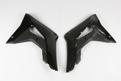 UFO radiator kappen Zwart Honda CRF 250R 18-21 & CRF 450R 17-20