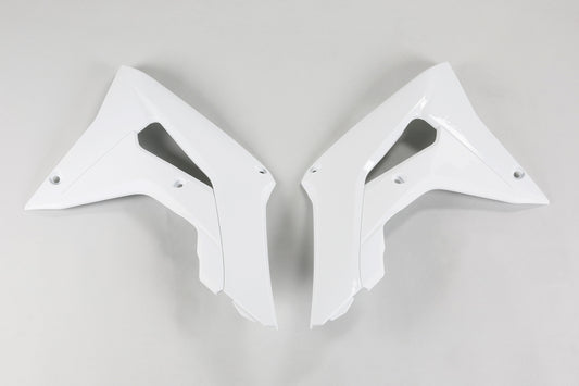 UFO radiator kappen Wit Honda CRF 250R 18-21 & CRF 450R 17-20