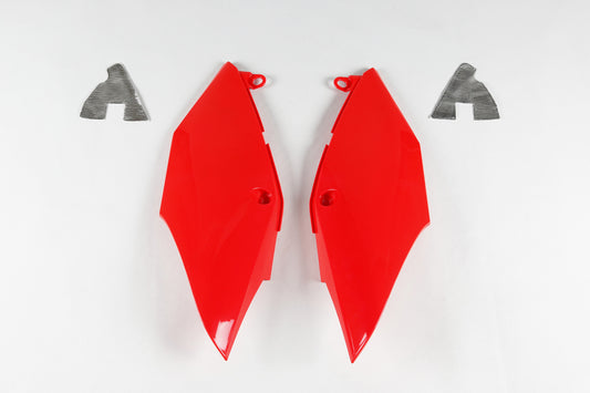 UFO Zijnummerborden Rood Honda CRF 250R 2018-2021 & CRF 250RX 2019-2021 & CRF 450R/RX 2017-2020