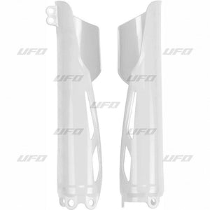 UFO Protecteurs de fourche avant Blanc pour Honda CRF 250R/RX 19- & CRF 450R/RX 19-