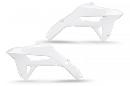 UFO radiator kappen Wit Honda CRF 250R 2022- & CRF 450R 2021-