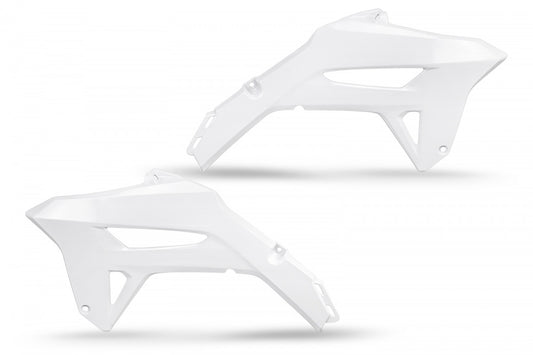 UFO radiator kappen Wit Honda CRF 250R 2022- & CRF 450R 2021-