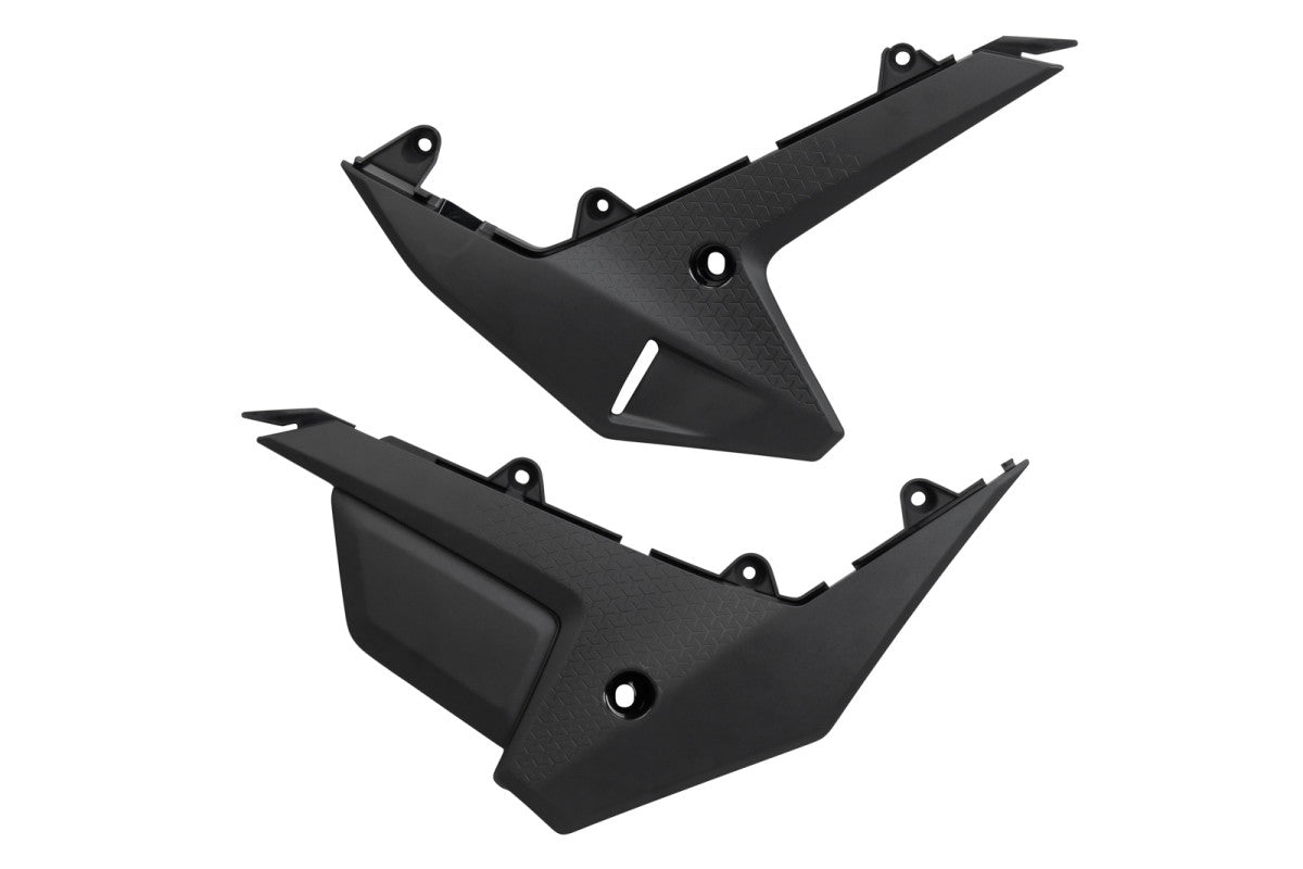 UFO Onderste Zijnummerborden Zwart Honda CRF 250R 2025- & CRF 450R 2025-