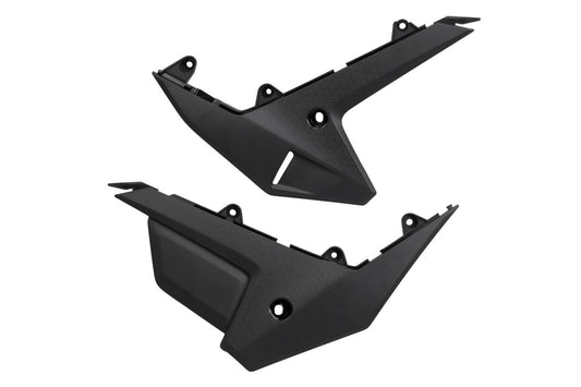 UFO Onderste Zijnummerborden Zwart Honda CRF 250R 2025- & CRF 450R 2025 - MxProStoreParts