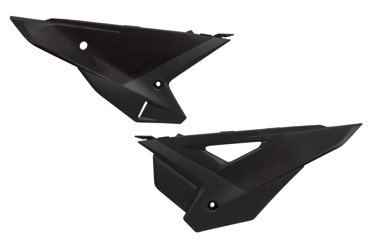 UFO Zijnummerborden Zwart Honda CRF 250R 2025- &amp; CRF 450R 2025-