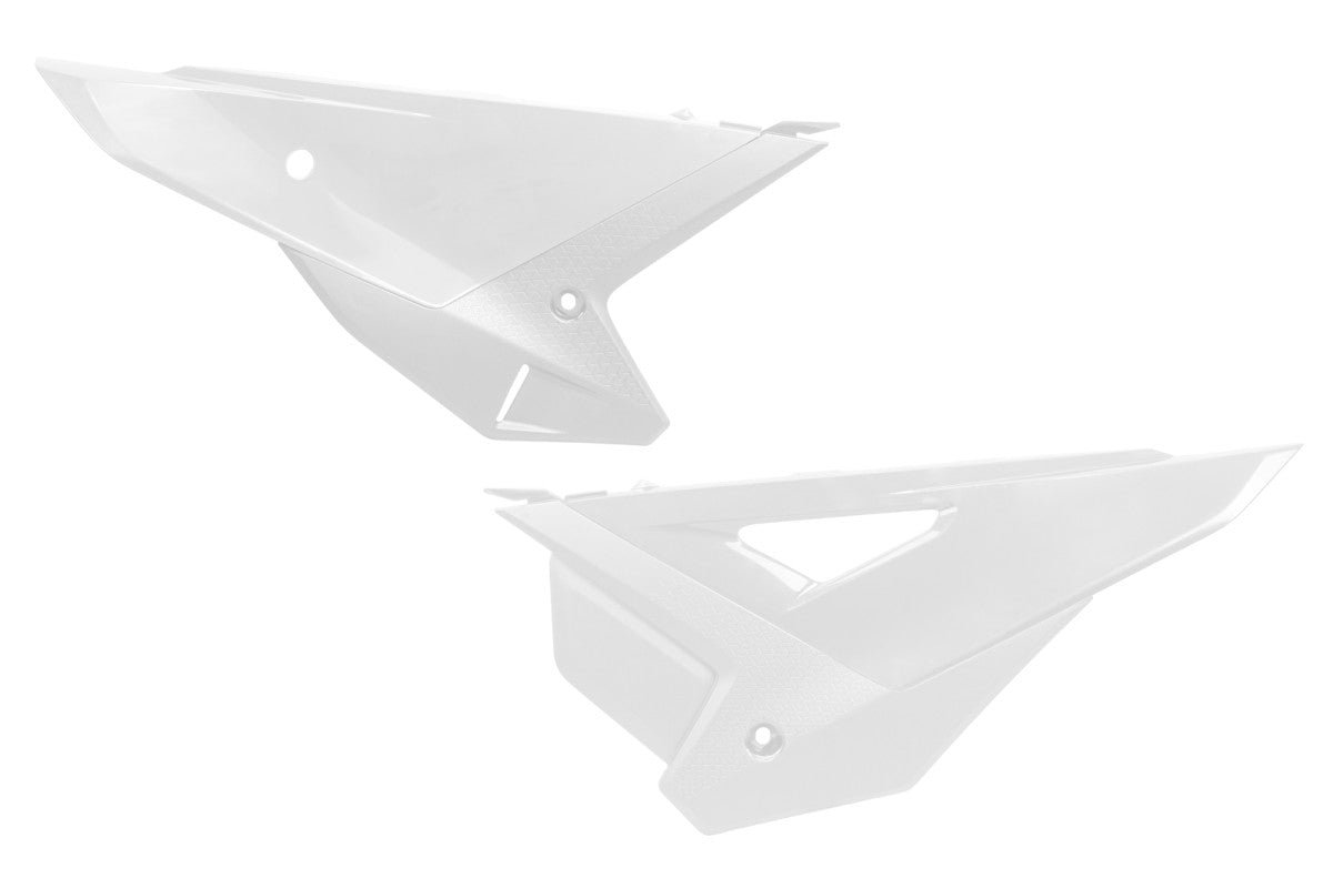 UFO Zijnummerborden Wit Honda CRF 250R 2025- &amp; CRF 450R 2025-