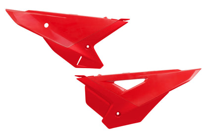 UFO Zijnummerborden Rood Honda CRF 250R 2025- &amp; CRF 450R 2025-
