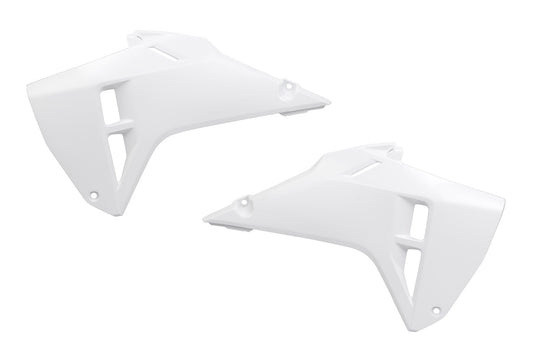 UFO Radiator Kappen Wit Honda CRF 250R 2022-2024 &amp; CRF 450R 2021-2024 ( restyle 2025 )